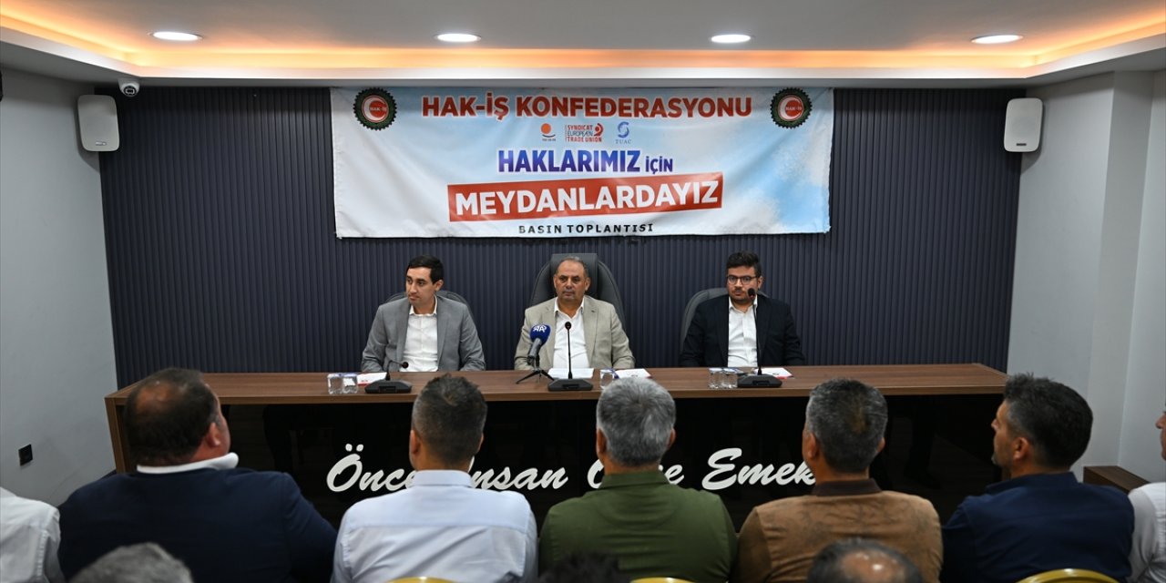 HAK-İŞ Genel Başkan Yardımcısı Değirmenci, Gaziantep'te konuştu: