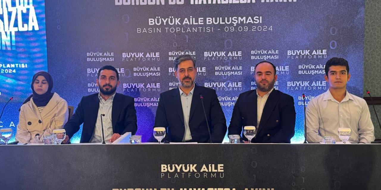 Büyük Aile Platformu "Büyük Aile Buluşması ve Sessiz Yürüyüş" düzenleyecek