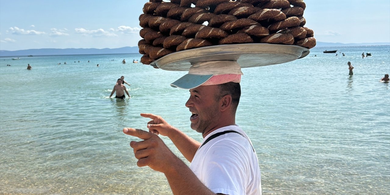 Edirneli simitçinin Trakya şivesiyle esprili mesaisi