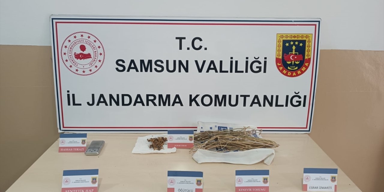 Samsun'da tost makinesine gizlenmiş uyuşturucu bulundu