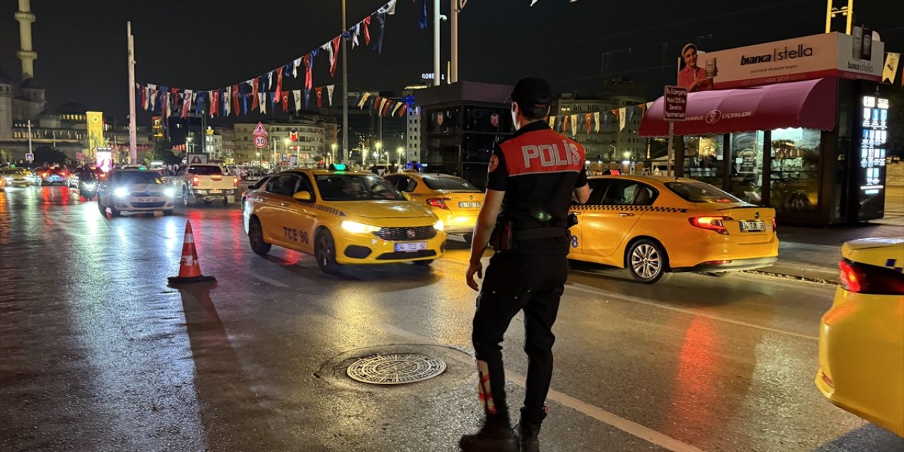 Beyoğlu'nda "huzur uygulaması" yapıldı