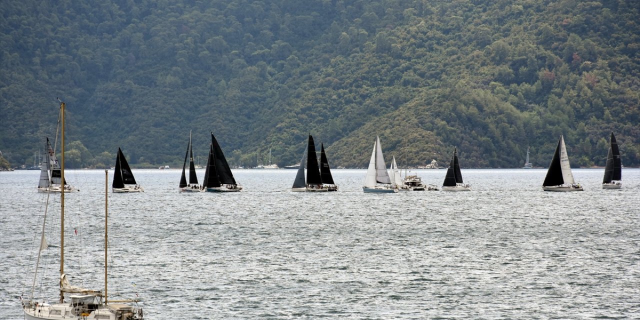 Kırlangıç Kupası Yat Yarışları, Marmaris'te tamamlandı