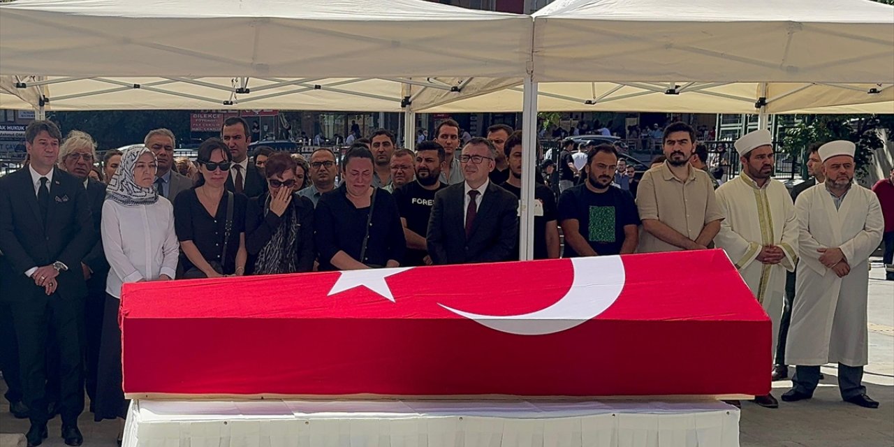 İstanbul'da vefat eden hakim Erdoğan Ayata için tören düzenlendi