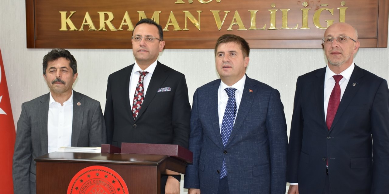 Tarım ve Orman Bakan Yardımcısı Gizligider, Karaman'da üreticilerle buluştu