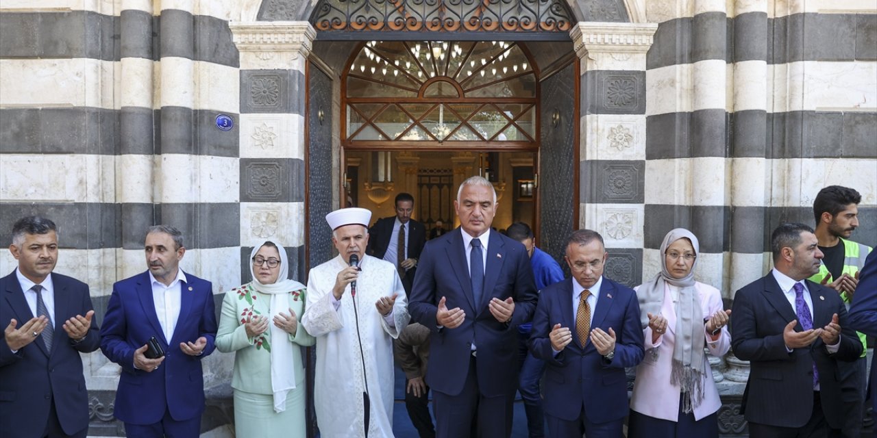 Kültür ve Turizm Bakanı Ersoy, Gaziantep'te cami açılışına katıldı