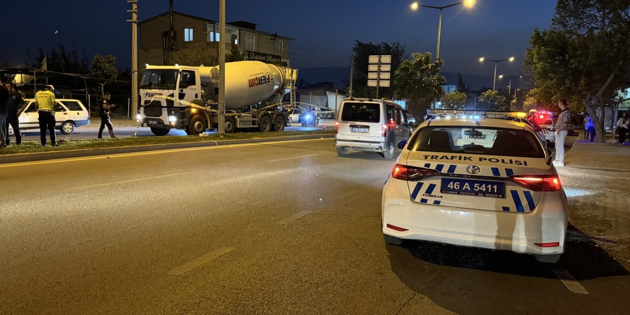 Kahramanmaraş'ta beton mikserinin çarptığı çocuk ağır yaralandı