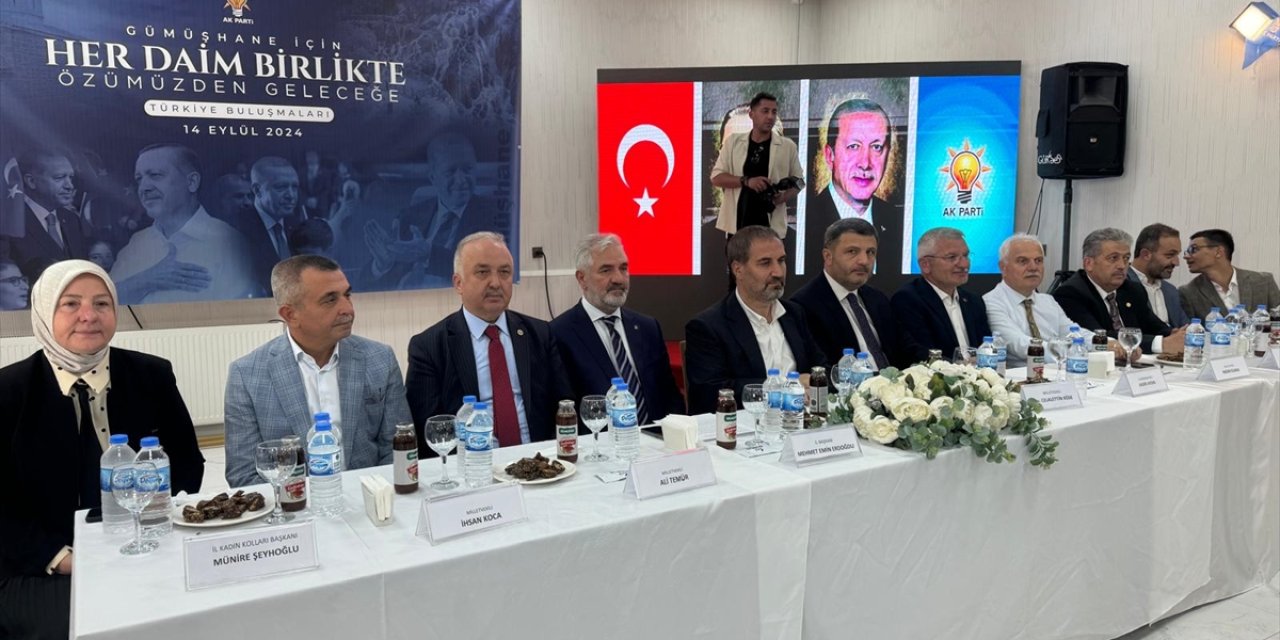 AK Parti Genel Başkan Yardımcısı Mustafa Şen, Gümüşhane'de konuştu: