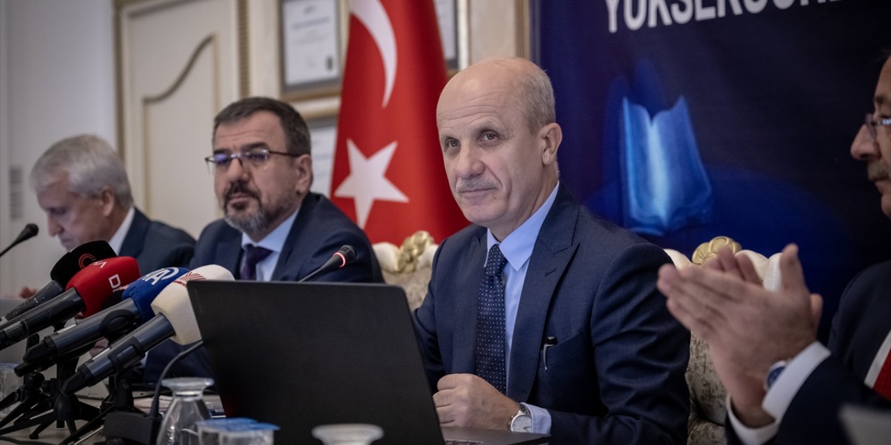 YÖK Başkanı Özvar, "2030'a Doğru Yükseköğretim Vizyonu Toplantısı"nda konuştu: