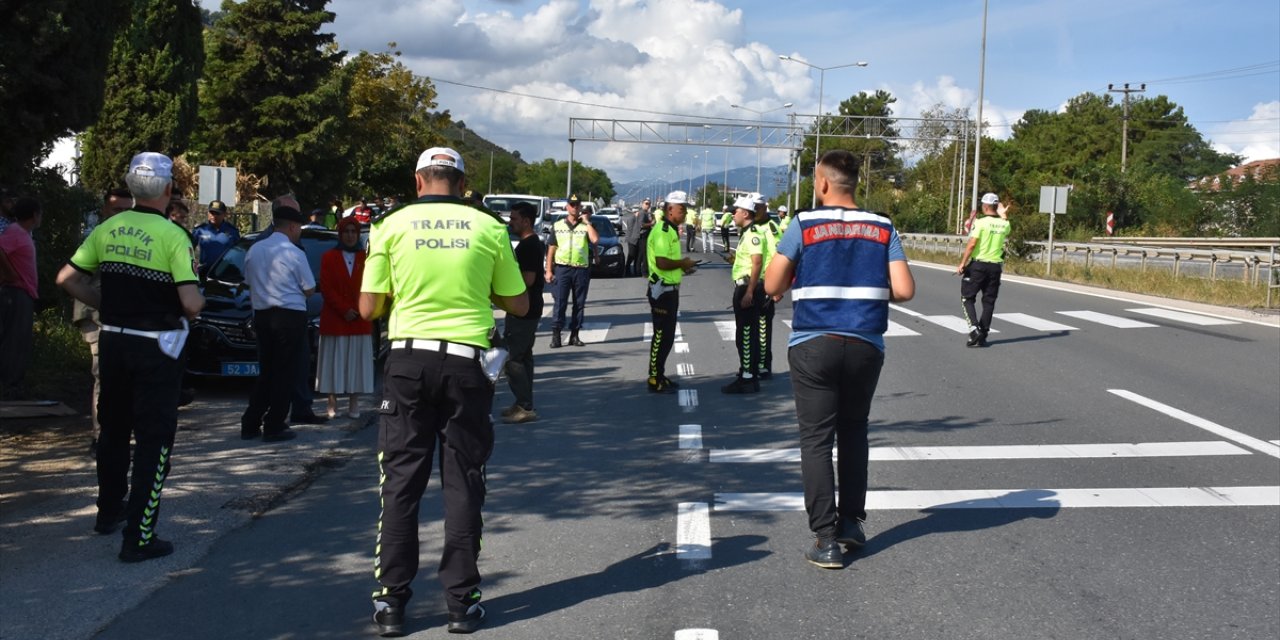 Ordu'da kontrol noktasında motosikletin çarptığı jandarma personeli şehit oldu