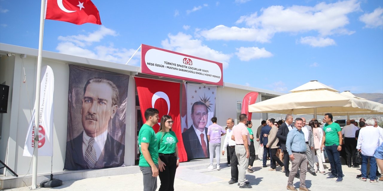 Hatay'da Türkiye Spastik Çocuklar Vakfının engelli hizmet merkezi açıldı