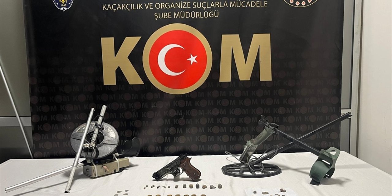 Kütahya'da tarihi eser operasyonunda bir şüpheli yakalandı