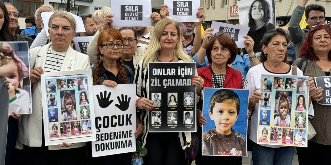 Tekirdağ'da 2 yaşındaki bebeğin cinsel istismara uğraması ve Narin Güran'ın öldürülmesine protesto