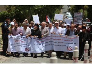 Filistin’den Almanya’ya BDS protestosu