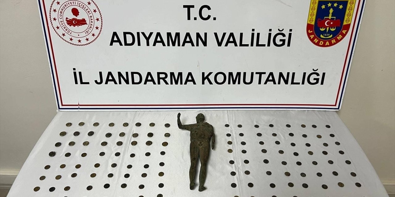 Adıyaman'da tarihi eser kaçakçılığı operasyonunda 4 şüpheli yakalandı