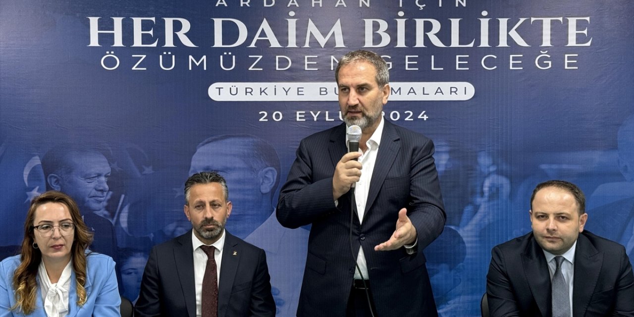 AK Parti Genel Başkan Yardımcısı Şen, Ardahan'da konuştu: