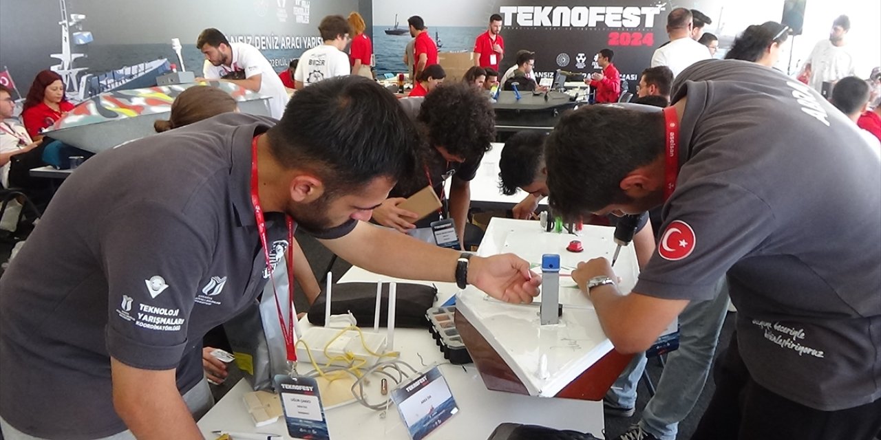 Mersin'de TEKNOFEST'in İnsansız Deniz Aracı Yarışması'nın finali sona erdi