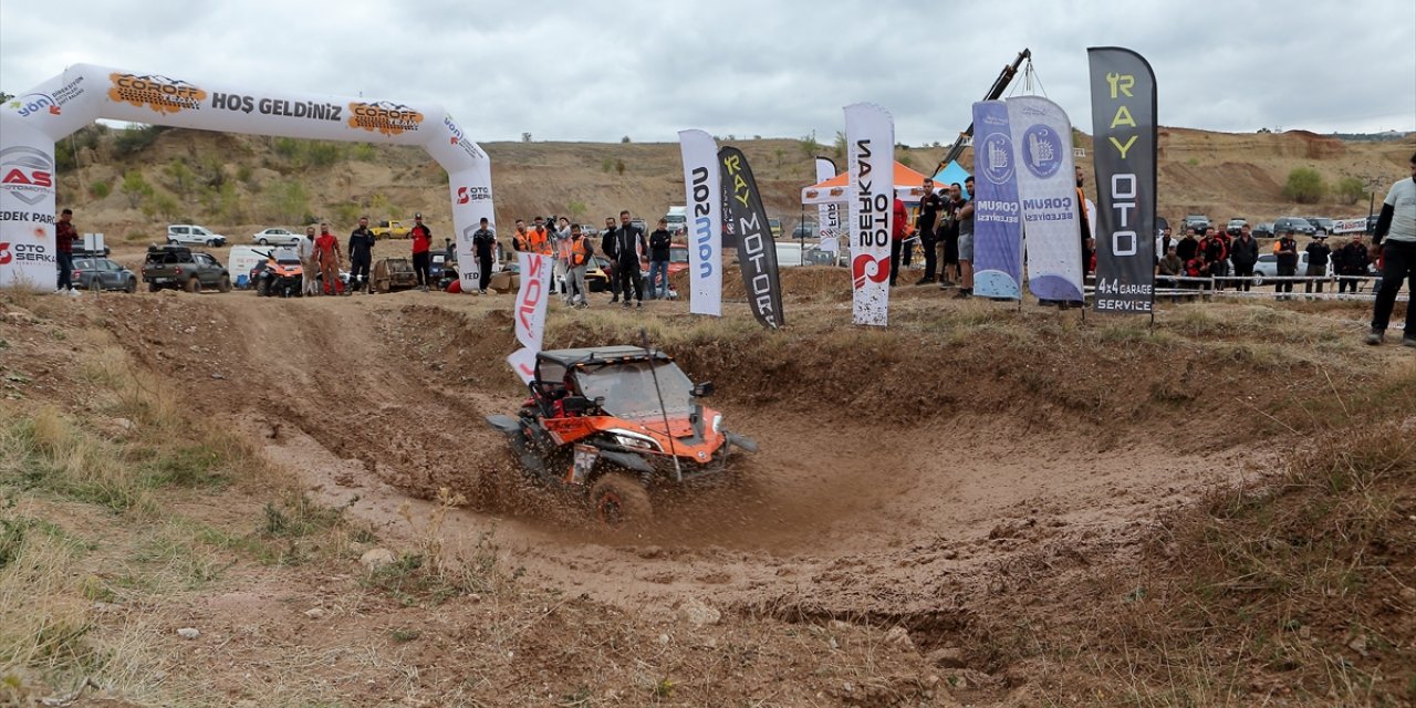 Çorum'da 2. Geleneksel Offroad Oyunları yapıldı