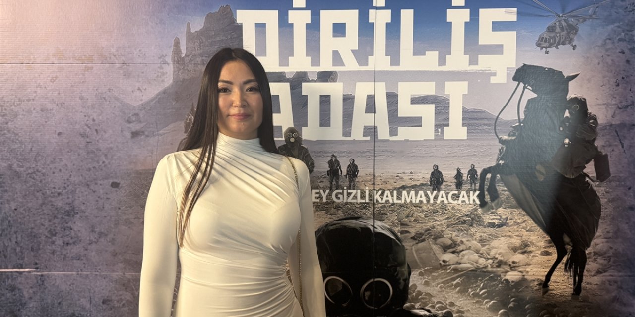 Kazakistan yapımı "Diriliş Adası" filminin basın gösterimi yapıldı