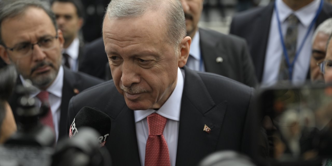 Cumhurbaşkanı Erdoğan, BM konuşmasının ardından gazetecilerin sorularını yanıtladı: