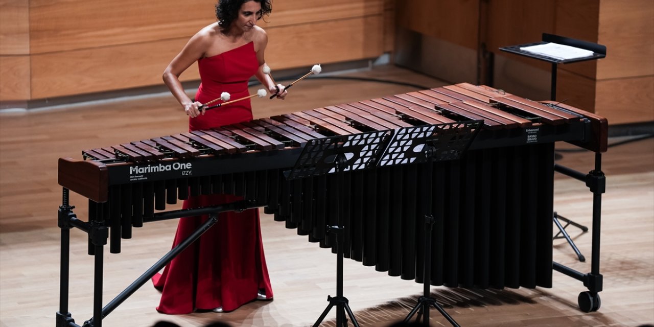 Türkiye'deki ilk marimba konseri Ankara'da düzenlendi