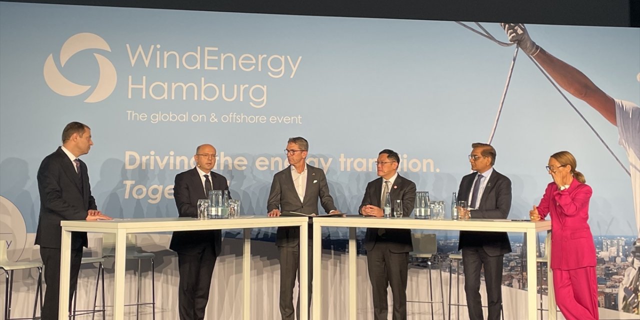 Enerji ve Tabii Kaynaklar Bakan Yardımcısı Demircan WindEnergy Hamburg etkinliğinde konuştu: