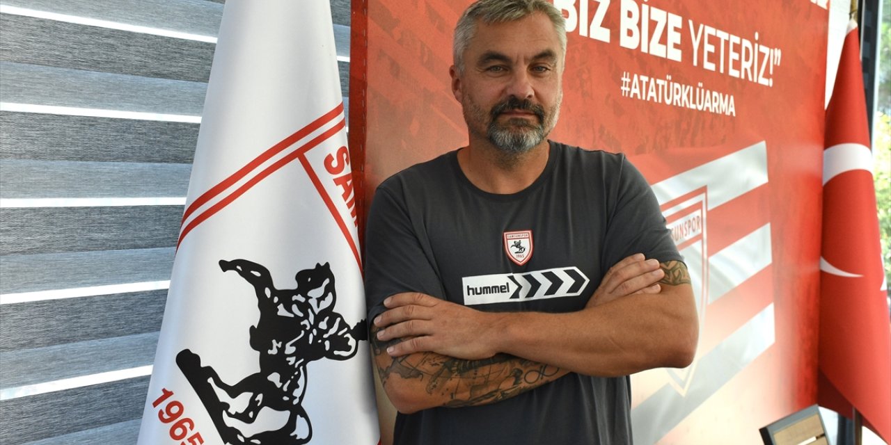 Samsunspor Teknik Direktörü Reis, takımının ligde kalmasını hedefliyor: