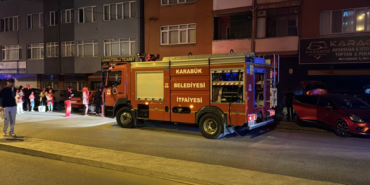 Karabük'te iş yerinde çıkan yangın söndürüldü