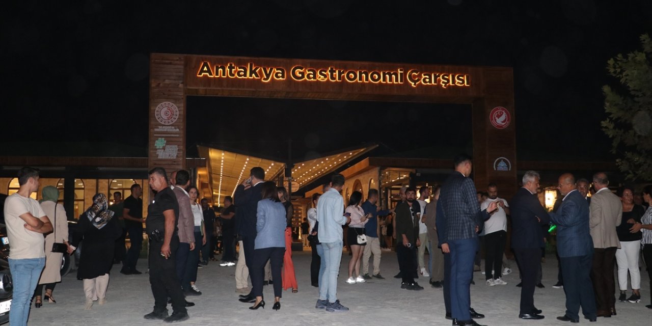 Hatay'da Antakya Gastronomi Çarşısı hizmete girdi