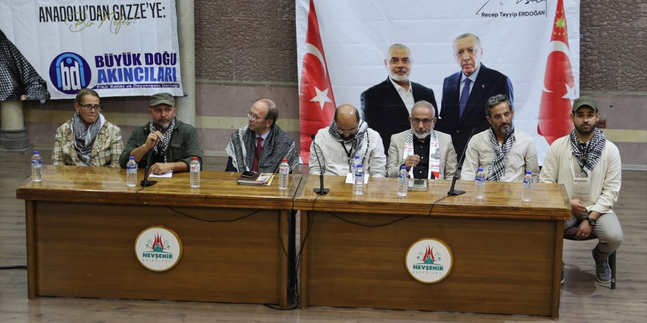 Nevşehir'de "Kapadokya'dan Gazze'ye bir nefes" programı düzenlendi