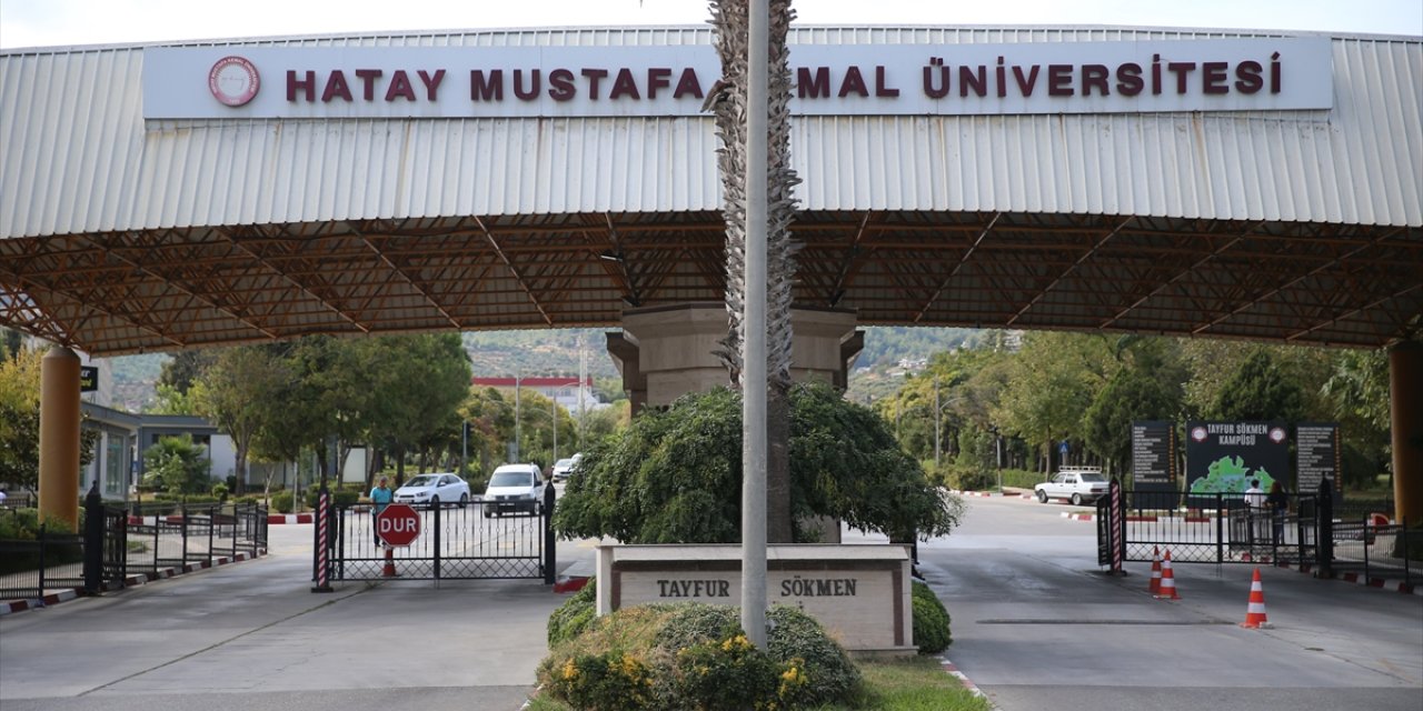 Depremlerden etkilenen Hatay'da Mustafa Kemal Üniversitesi yüzde 100 doluluğa ulaştı