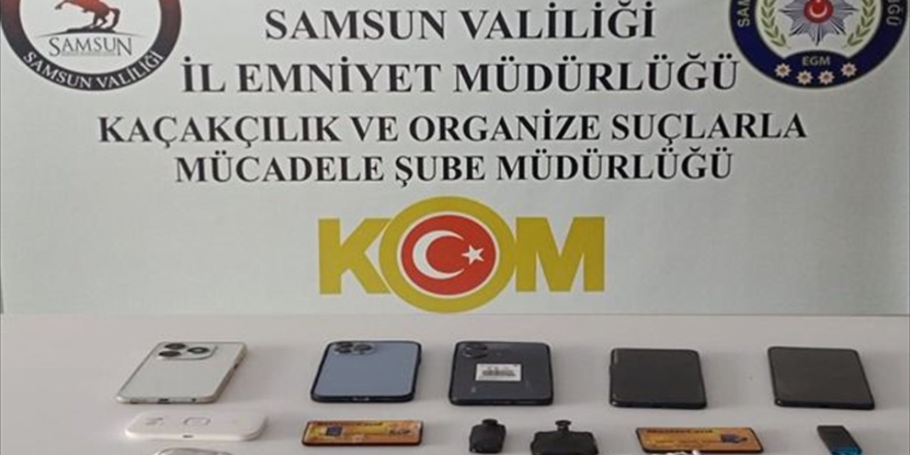 Samsun'da ehliyet sınavında usulsüzlük yapan 3 kişi yakalandı