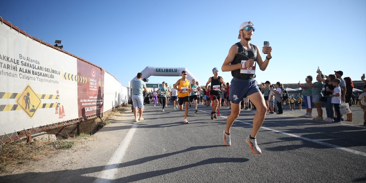 Çanakkale'de "9. Uluslararası Gelibolu Maratonu" başladı