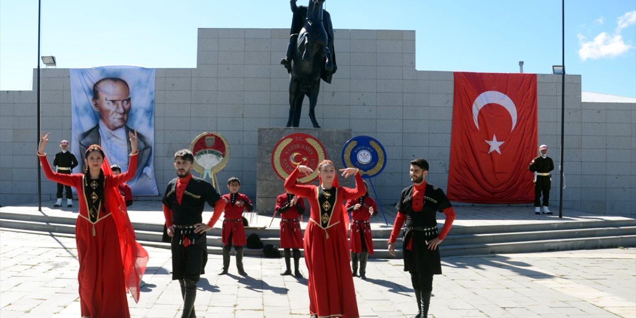 Sarıkamış'ın düşman işgalinden kurtuluşunun 104. yıl dönümü törenle kutlandı