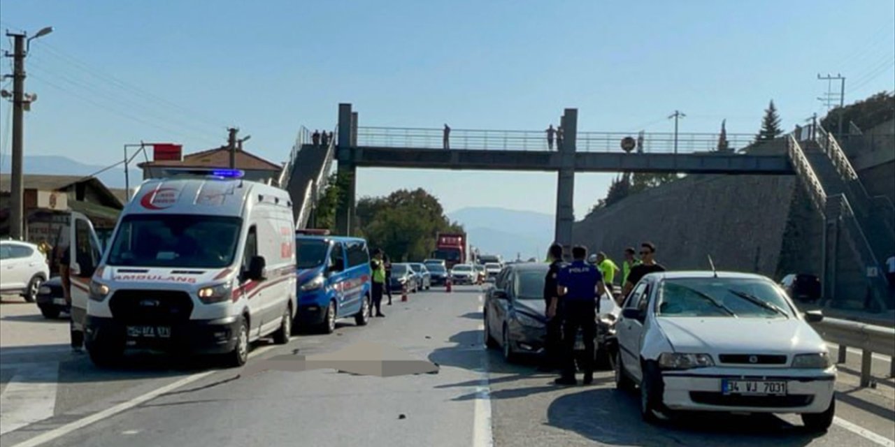 Sakarya'da otomobilin çarptığı yaya öldü