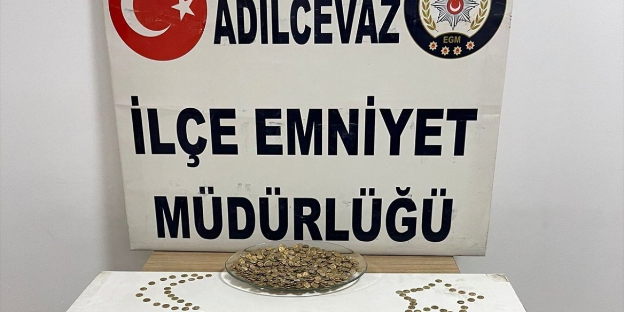 Bitlis'te 900 altın sikke ele geçirildi