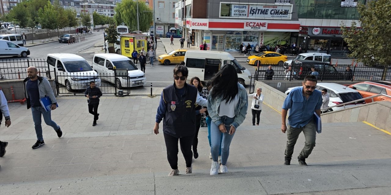 Tekirdağ'da fuhuş operasyonunda 7 zanlı yakalandı