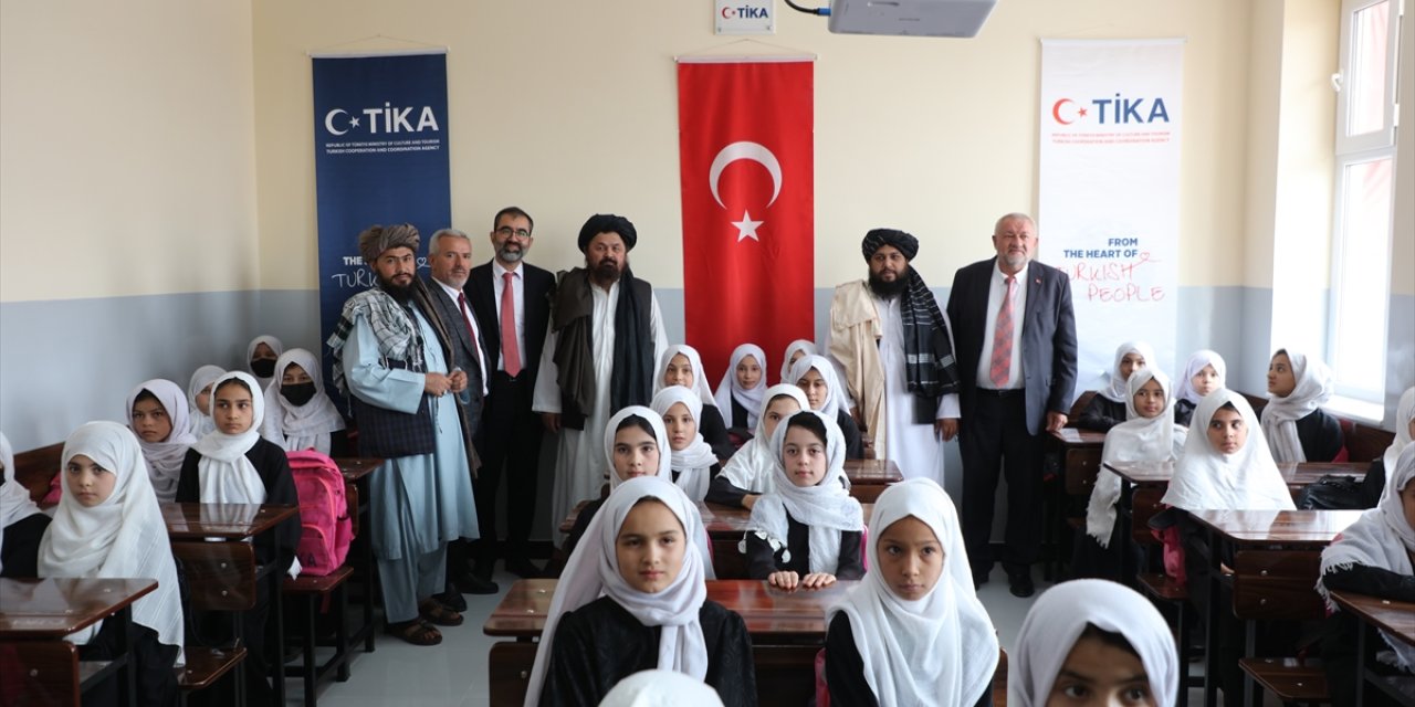 TİKA, Afganistan'da okulu olmayan çocuklar için ilkokul inşa etti