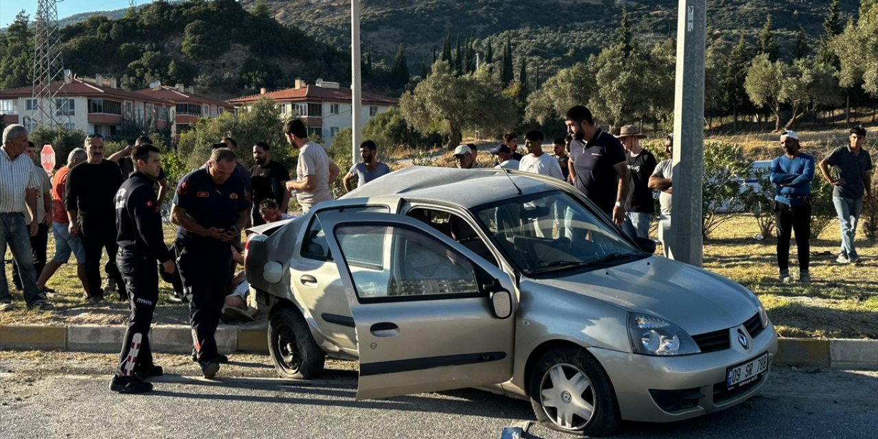 Aydın'daki trafik kazasında 1 kişi öldü, 2 kişi yaralandı