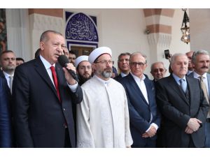Cumhurbaşkanı Erdoğan, Hacı Osman Torun Camisi'nin açılışını yaptı