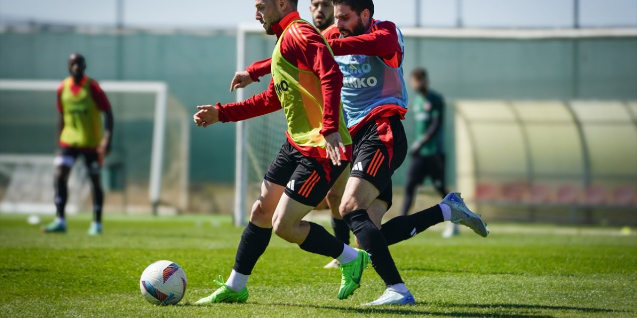 Gaziantep FK, Beşiktaş maçının hazırlıklarını sürdürüyor