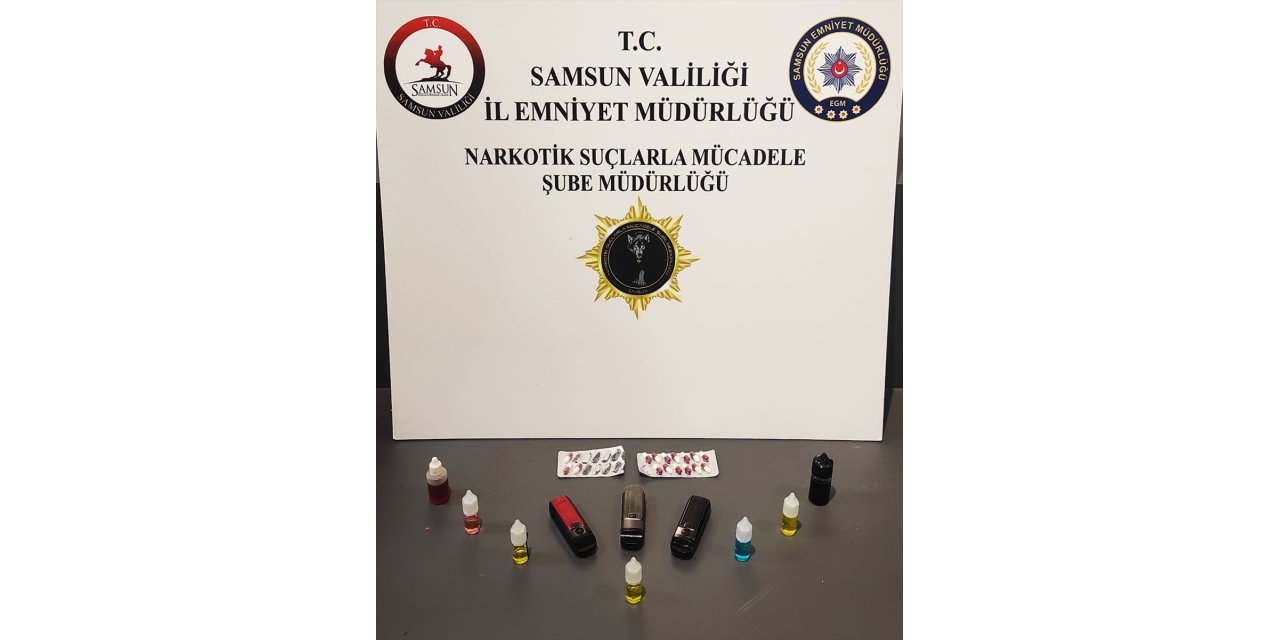 Samsun'da uyuşturucu operasyonunda 4 zanlı yakalandı