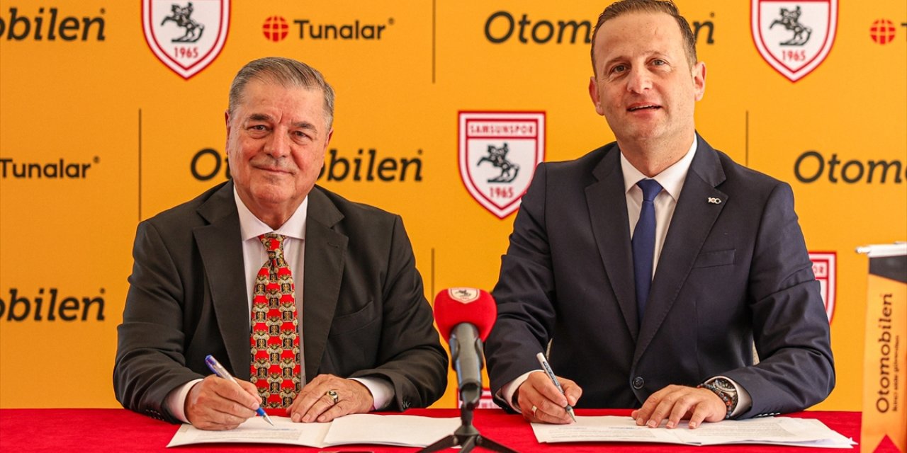 Samsunspor, Otomobilen firması ile sponsorluk anlaşması imzaladı