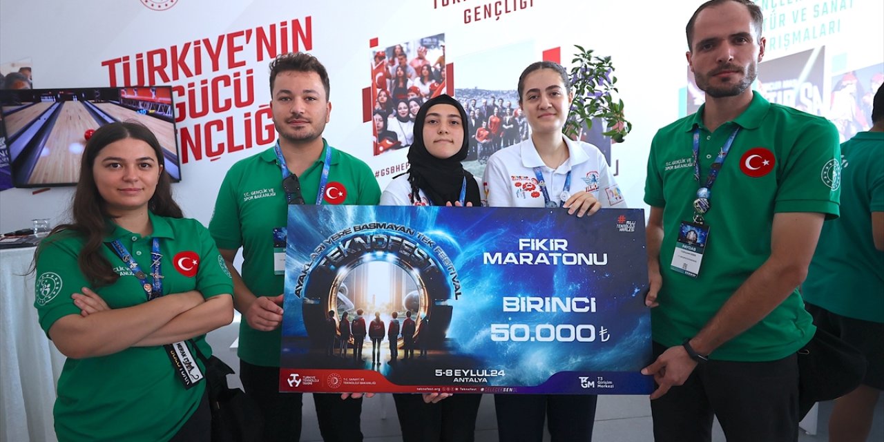 "Mantar kökünden ambalaj üretimi" TEKNOFEST Fikir Maratonu'nda ödül getirdi