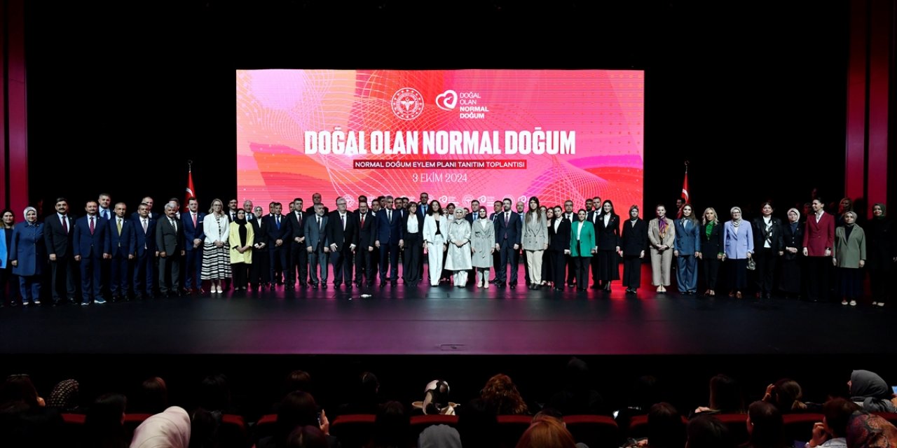 Emine Erdoğan'dan anne adaylarına "normal doğum" çağrısı