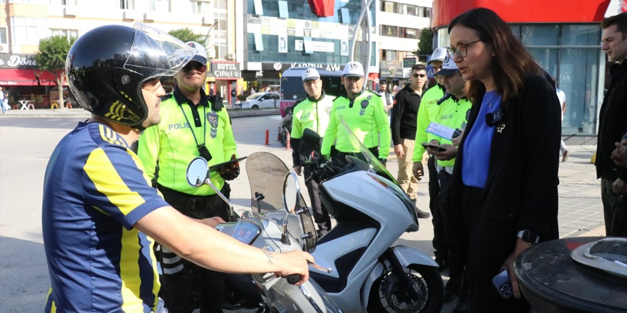 Yalova'da kazaların yüzde 56'sını oluşturan motosikletlilere yönelik denetim başlatıldı