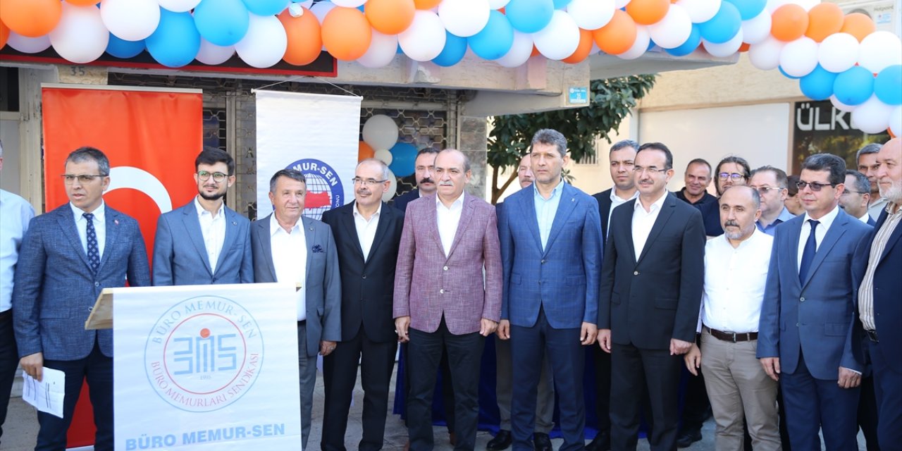 Büro Memur-Sen Genel Başkanı Yazgan, Antalya Şubesi hizmet binası açılışında konuştu: