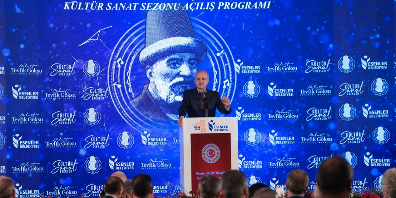 TBMM Başkanı Kurtulmuş, Buhurizade Mustafa Itri 2024-2025 Kültür Sanat Sezonu açılışında konuştu: