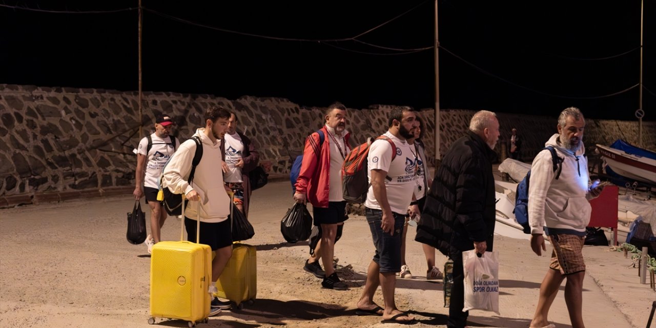 4. İskenderun Körfezi Açık Deniz Yüzme Maratonu başladı