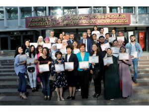 Kırgızistan'da Türkçe eğitimine yoğun ilgi