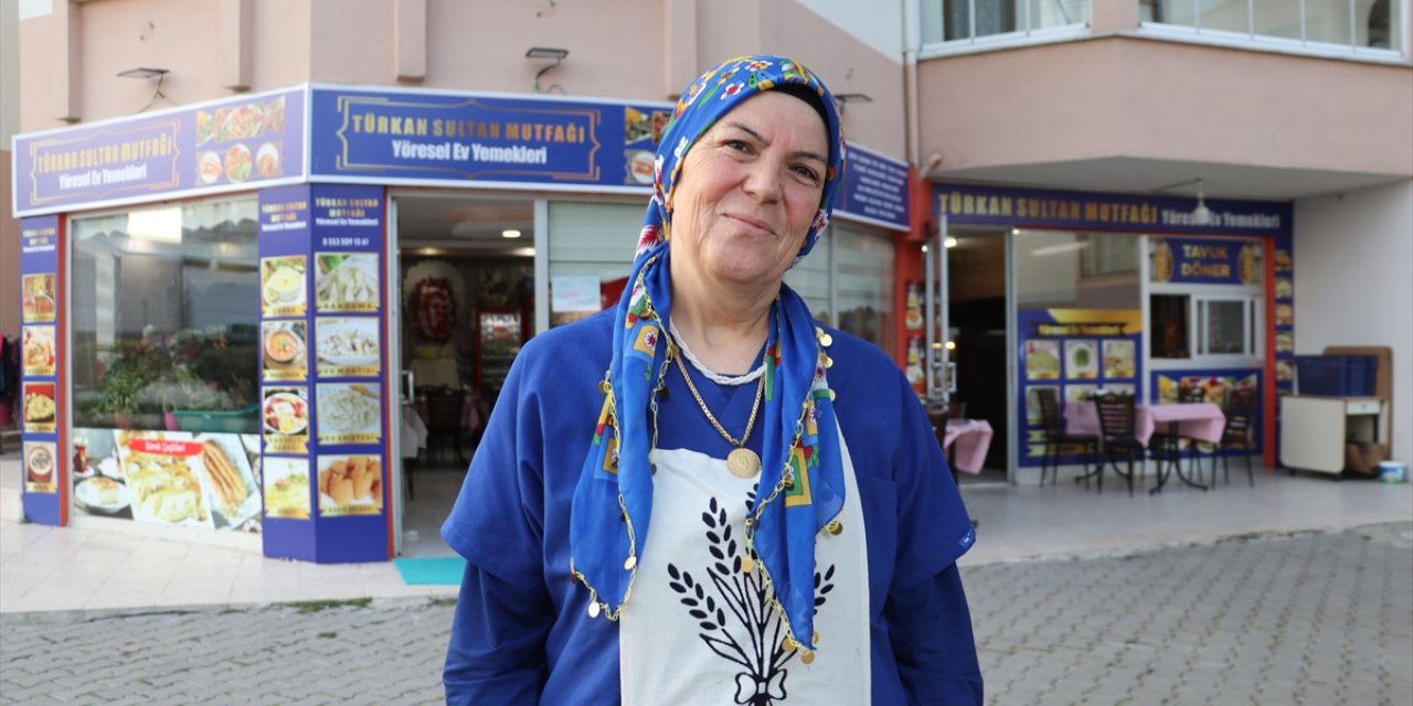 Kastamonulu kadın aşçı, çocukluk hayalini 60 yaşında gerçekleştirdi